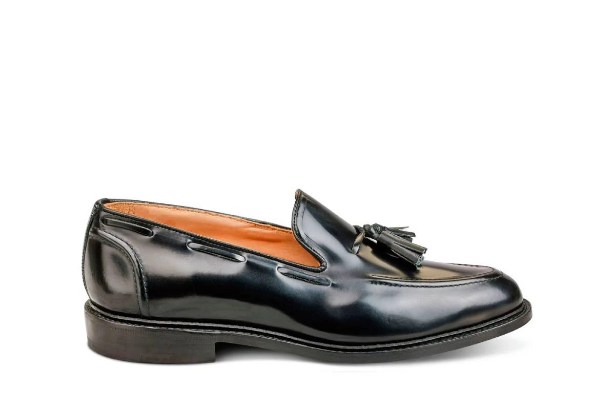 Elton Tassel Loafer - Black Bookbinder 1 Elton Tassel Loafer - Black Bookbinder