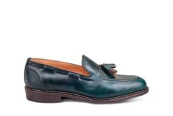 Elton Tassel Loafer - Green Cutter