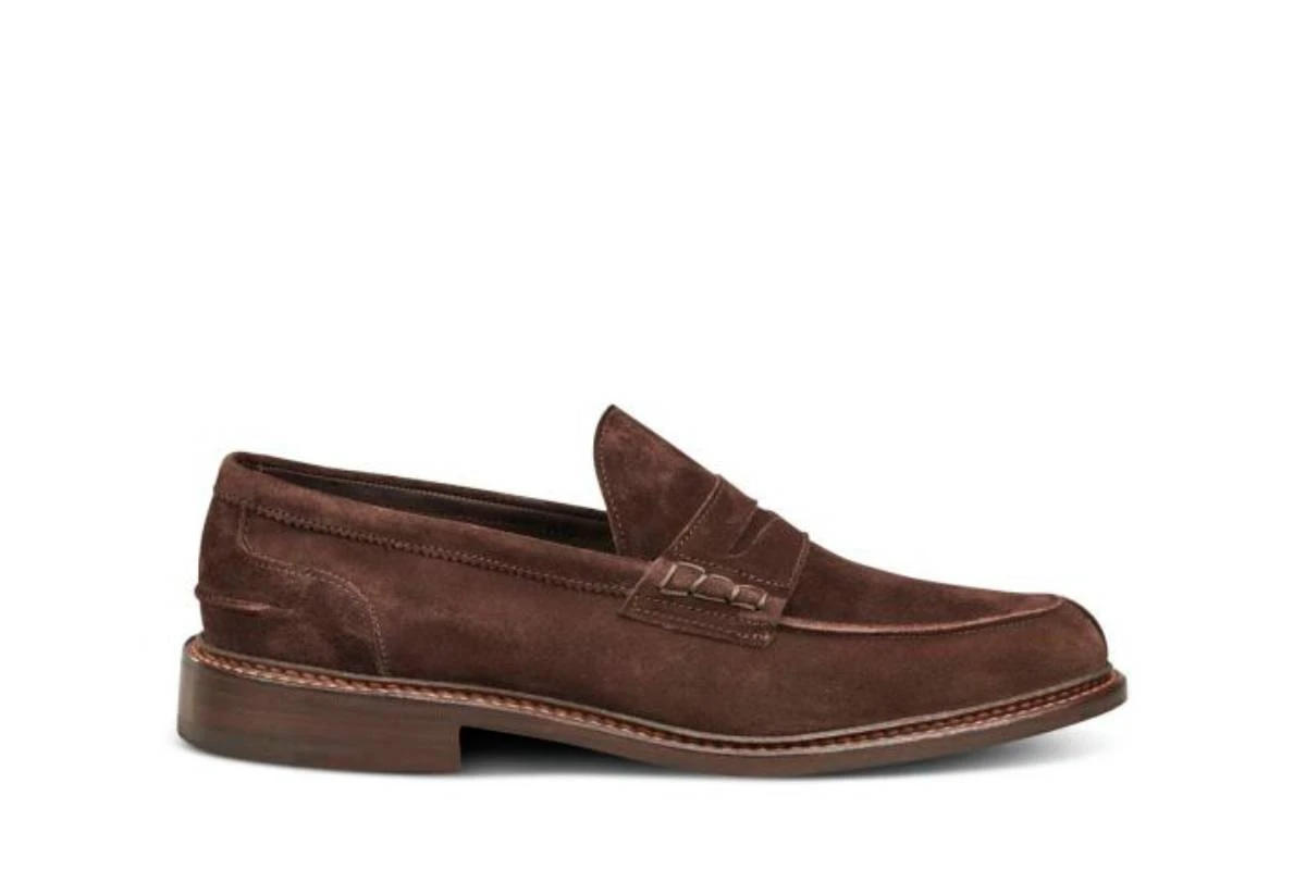 Adam Penny Loafer - Coffee Suede 1 Adam Penny Loafer - Coffee Suede