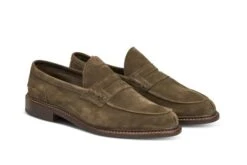 Adam Penny Loafer - Earth Suede -Men Shoes Store adam penny loafer earth suede 103679