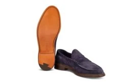 Adam Penny Loafer - Navy Suede 9 Adam Penny Loafer - Navy Suede -Men Shoes Store adam penny loafer navy suede 345512