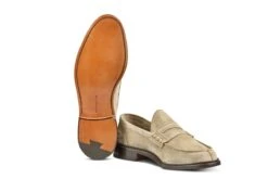 Adam Penny Loafer - Sand Suede -Men Shoes Store adam penny loafer sand suede 929841