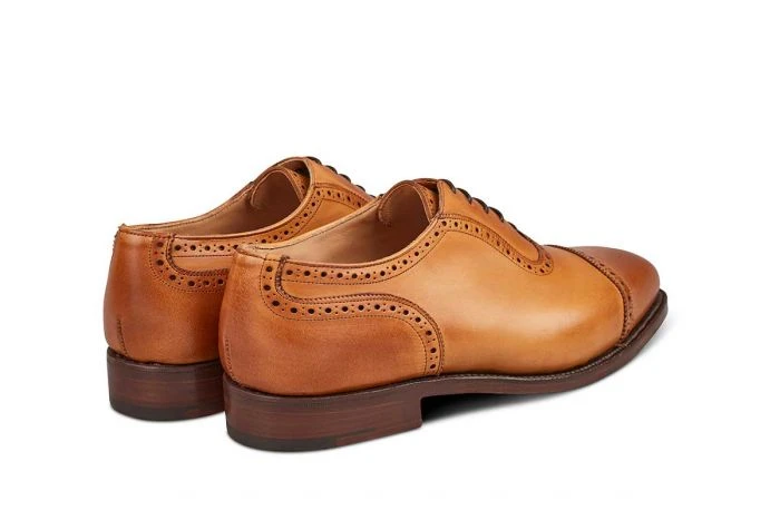 Belgrave Toecap Oxford City Shoe - 1001 Burnished 4 Belgrave Toecap Oxford City Shoe - 1001 Burnished - Image 4