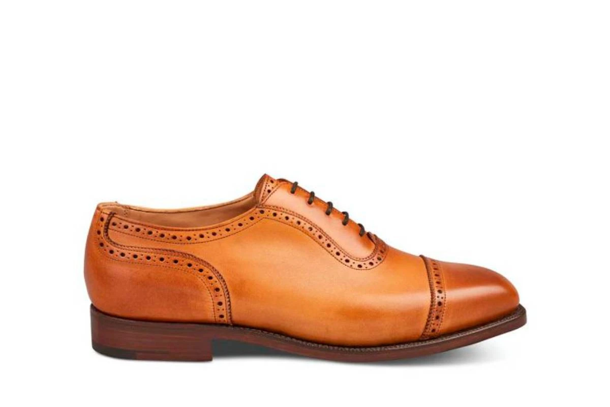 Belgrave Toecap Oxford City Shoe - 1001 Burnished 1 Belgrave Toecap Oxford City Shoe - 1001 Burnished