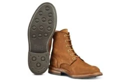Bernwood Logger Boot - Whisky Hydro Nubuck -Men Shoes Store bernwood logger boot whisky hydro nubuck 129952