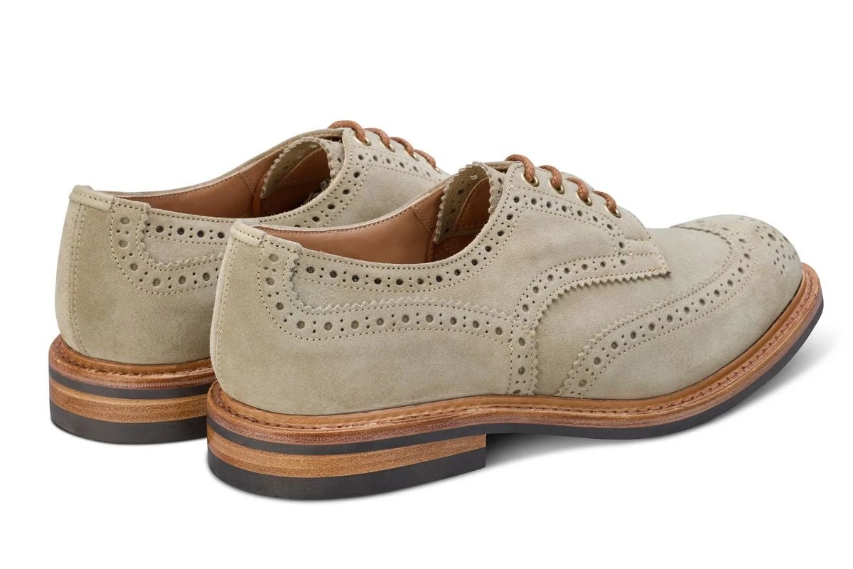 Bourton Country Shoe - Chino Castorino Suede 4 Bourton Country Shoe - Chino Castorino Suede - Image 4