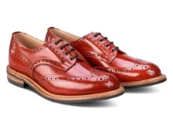 Bourton Country Shoe - Orange Bookbinder -Men Shoes Store bourton country shoe orange bookbinder 651484