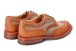Bowood Country Shoe - Mahogany/Khaki Two Tone -Men Shoes Store bowood country shoe mahoganykhaki two tone 165227