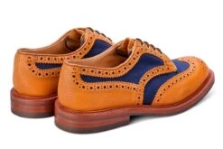 Bowood Country Shoe - Tan/Navy Two Tone -Men Shoes Store bowood country shoe tannavy two tone 482298