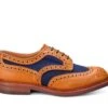 Bowood Country Shoe - Tan/Navy Two Tone