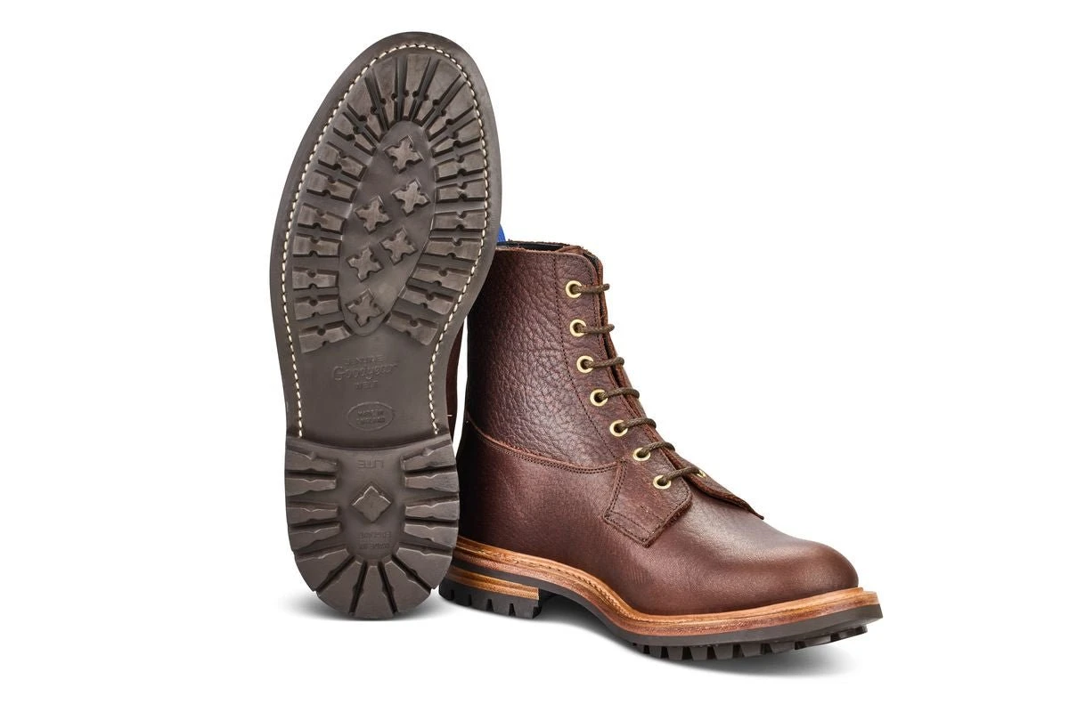 Burford Country Boot - Brown Buffalo (Tricker's Exclusive) 5 Burford Country Boot - Brown Buffalo (Tricker's Exclusive) - Image 5