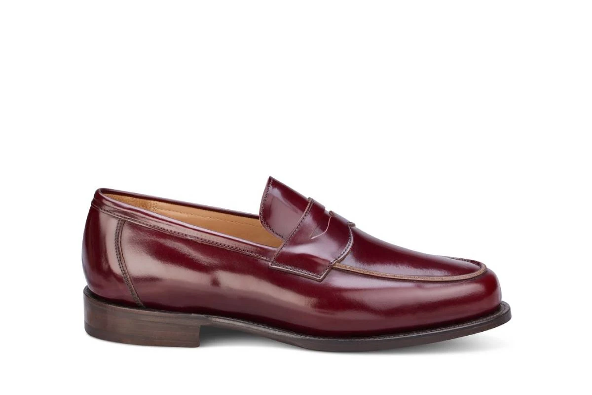 Chicago Penny Loafer - Burgundy Bookbinder 1 Chicago Penny Loafer - Burgundy Bookbinder