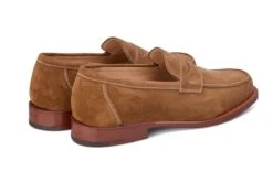 Chicago Penny Loafer - Snuff Repello Suede -Men Shoes Store chicago penny loafer snuff repello suede 909192