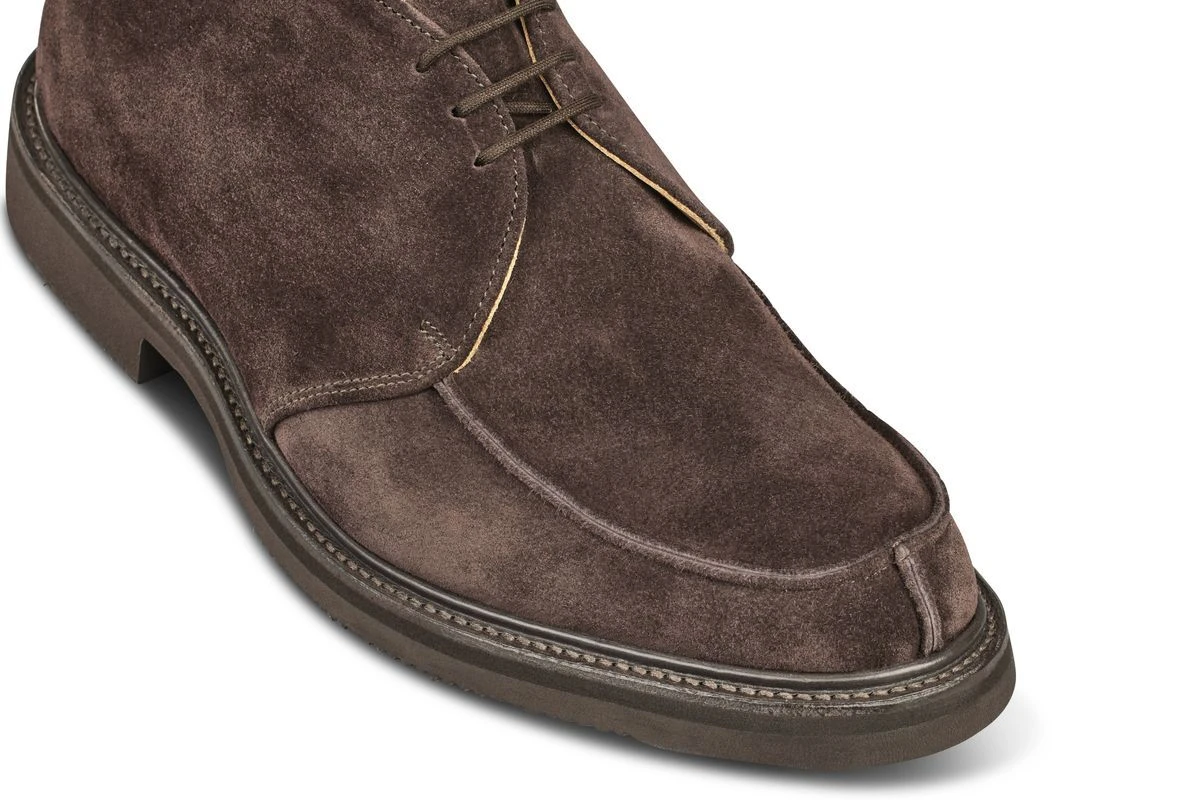 David Apron Boot - Coffee Castorino Suede 2 David Apron Boot - Coffee Castorino Suede - Image 2
