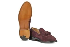 Elton Tassel Loafer - Barolo Suede -Men Shoes Store elton tassel loafer barolo suede 114764