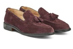 Elton Tassel Loafer - Barolo Suede -Men Shoes Store elton tassel loafer barolo suede 219676