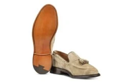 Elton Tassel Loafer - Sand Suede 9 Elton Tassel Loafer - Sand Suede -Men Shoes Store elton tassel loafer sand suede 561360