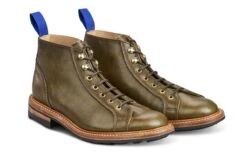 Ethan Monkey Boot - Moss Kudu (Tricker's Exclusive) -Men Shoes Store ethan monkey boot moss kudu 245548