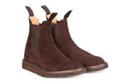 GIGIO JODHPUR BOOT - Coffee Castorino Suede -Men Shoes Store gigio jodhpur boot coffee castorino suede 252526