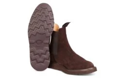 GIGIO JODHPUR BOOT - Coffee Castorino Suede -Men Shoes Store gigio jodhpur boot coffee castorino suede 335030