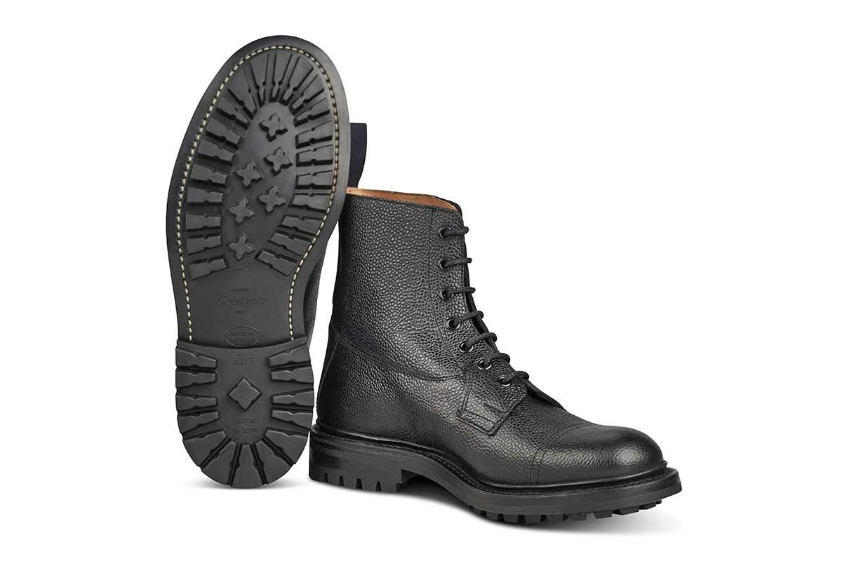 Grassmere Country Boot - Black Scotch Grain - 6 Fitting 5 Grassmere Country Boot - Black Scotch Grain - 6 Fitting - Image 5