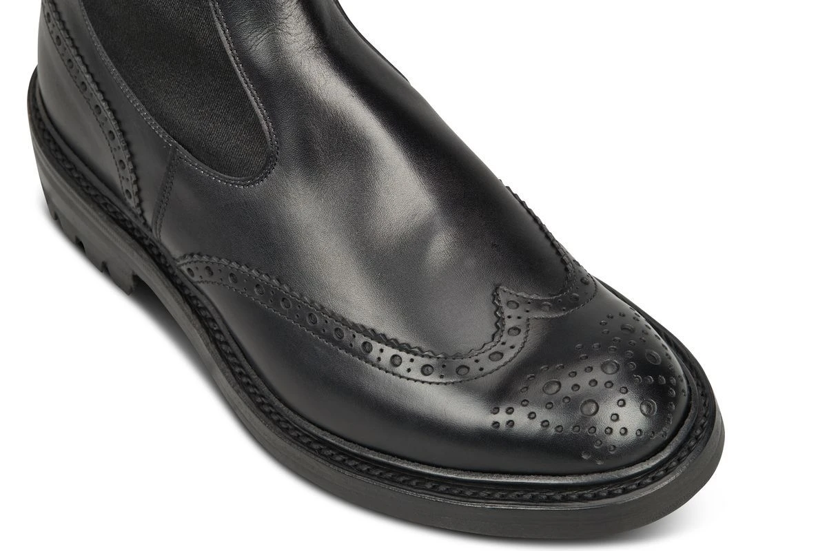 Henry Country Dealer Boot - Black Calf 2 Henry Country Dealer Boot - Black Calf - Image 2