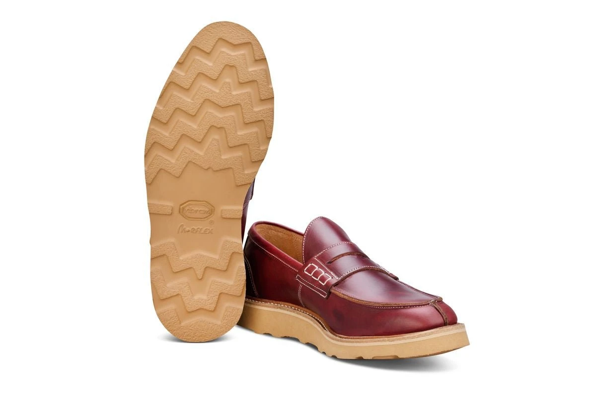 James Penny Loafer - Burgundy Cutter 5 James Penny Loafer - Burgundy Cutter - Image 5