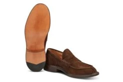 James Penny Loafer - Chocolate Suede -Men Shoes Store james penny loafer chocolate suede 295324
