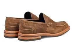 James Penny Loafer - Peanut Reverse Suede -Men Shoes Store james penny loafer peanut reverse suede 566215