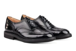 Jeremy Brogue Oxford City Shoe - Black Bookbinder -Men Shoes Store jeremy brogue oxford city shoe black bookbinder 681054