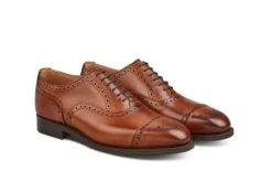 Kensington Toecap Oxford City Shoe - Beechnut Burnished -Men Shoes Store kensington toecap oxford city shoe beechnut burnished 264900