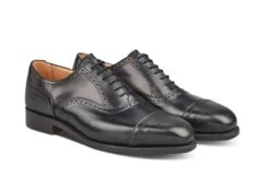 Kensington Toecap Oxford City Shoe - Black -Men Shoes Store kensington toecap oxford city shoe black 666726