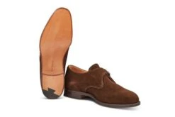 Mayfair Single Buckle Monk Shoe - Chocolate Suede -Men Shoes Store mayfair single buckle monk shoe chocolate suede 173856
