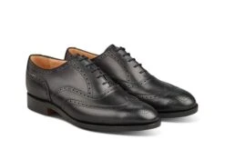 Norfolk Brogue Oxford City Shoe - Black -Men Shoes Store norfolk brogue oxford city shoe black 533387