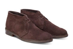 Polo Chukka Boot - Coffee Castorino Suede -Men Shoes Store polo chukka boot coffee castorino suede 162831