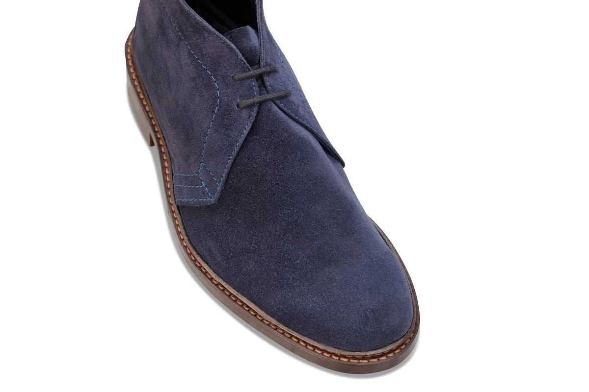 Polo Chukka Boot - Navy Castorino Suede 2 Polo Chukka Boot - Navy Castorino Suede - Image 2
