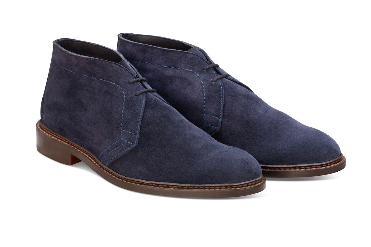 Polo Chukka Boot - Navy Castorino Suede 3 Polo Chukka Boot - Navy Castorino Suede - Image 3