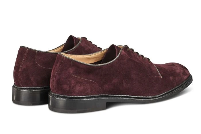 Robert Derby Shoe - Barolo Suede 4 Robert Derby Shoe - Barolo Suede - Image 4