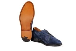 Robert Derby Shoe - Denim Suede 9 Robert Derby Shoe - Denim Suede -Men Shoes Store robert derby shoe denim suede 578003