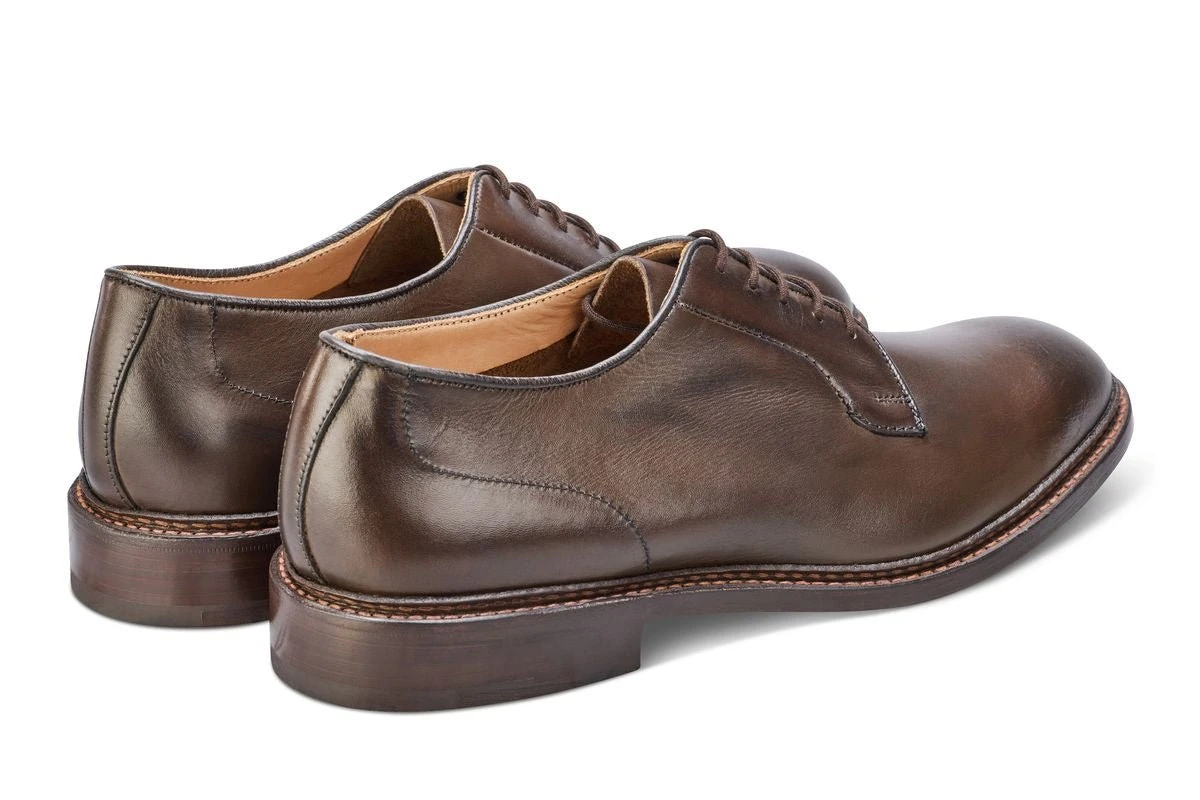 Robert Derby Shoe - Espresso Burnished 3 Robert Derby Shoe - Espresso Burnished - Image 3