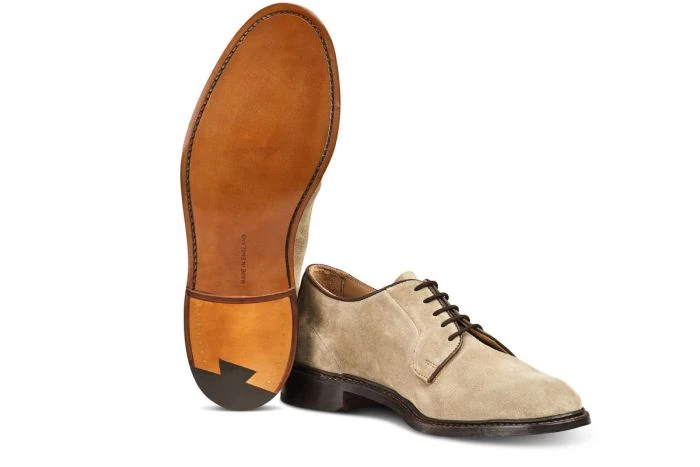 Robert Derby Shoe - Sand Suede 5 Robert Derby Shoe - Sand Suede - Image 5