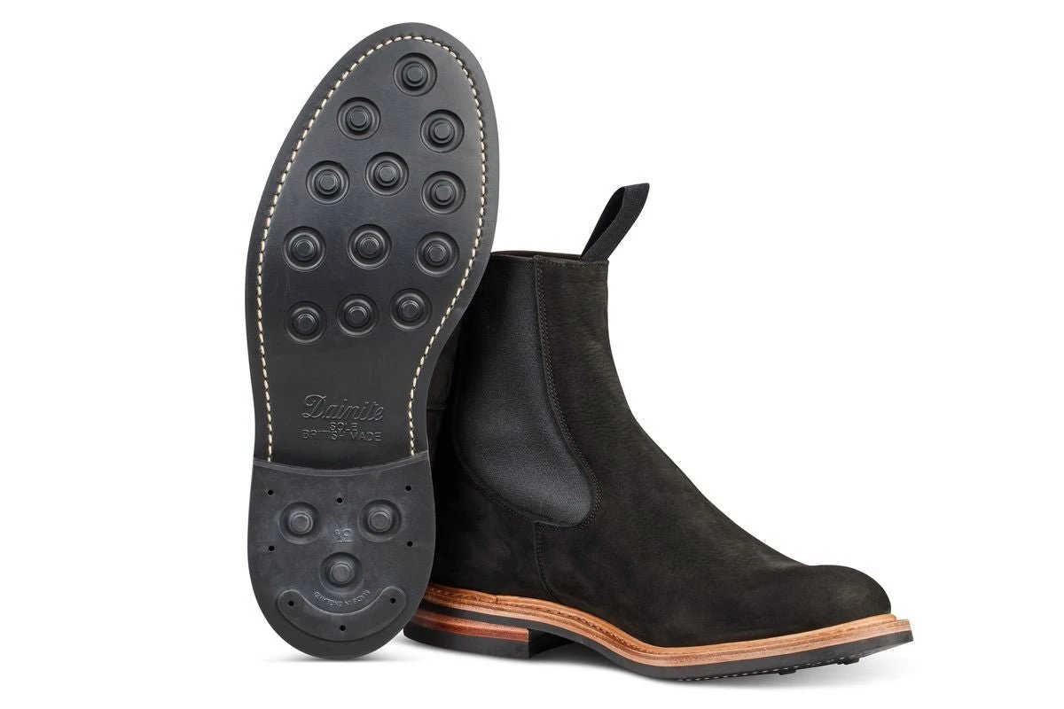 Stephen Chelsea Boot - Black Hydro Nubuck 5 Stephen Chelsea Boot - Black Hydro Nubuck - Image 5