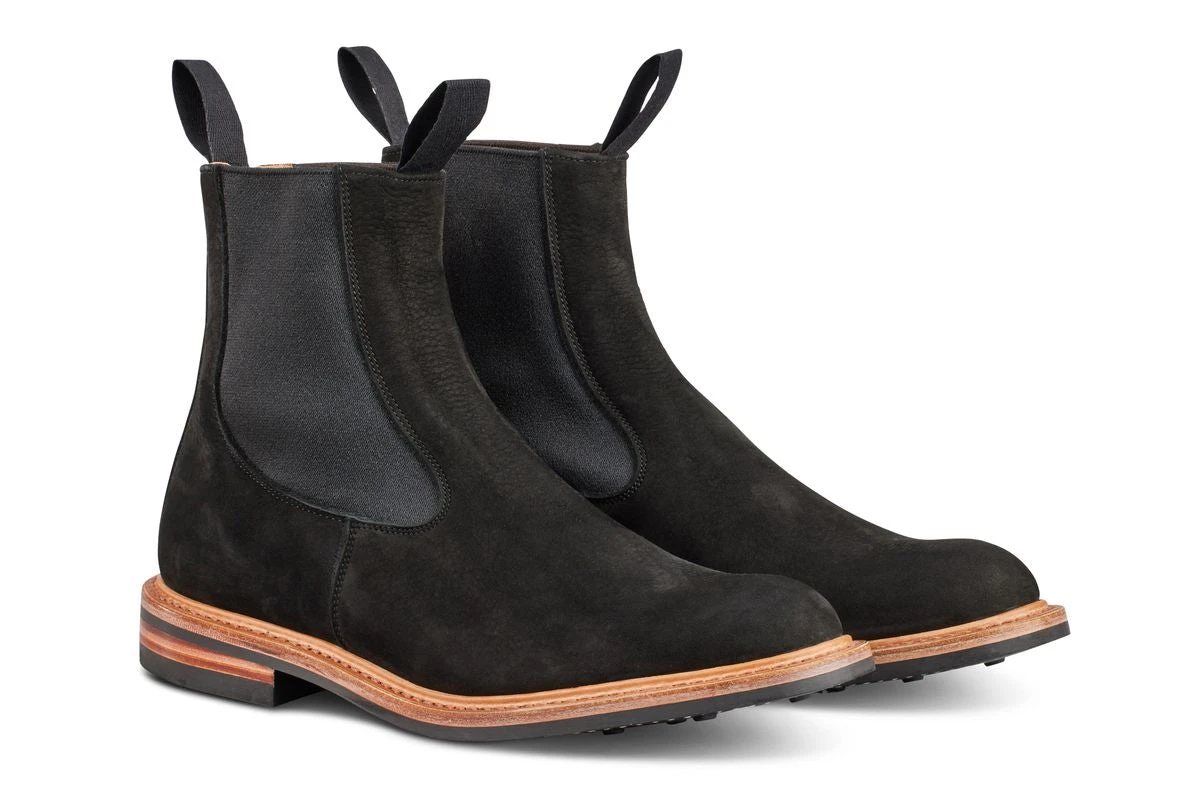 Stephen Chelsea Boot - Black Hydro Nubuck 3 Stephen Chelsea Boot - Black Hydro Nubuck - Image 3