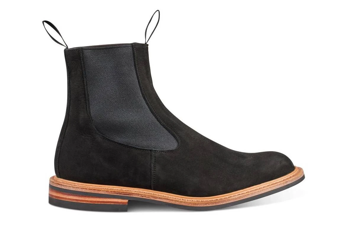 Stephen Chelsea Boot - Black Hydro Nubuck 1 Stephen Chelsea Boot - Black Hydro Nubuck