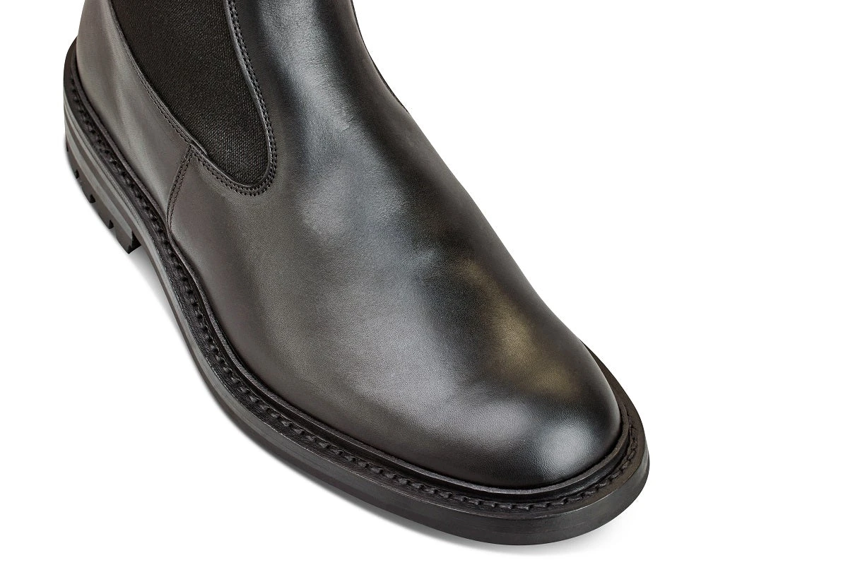 Stephen Chelsea Boot - Black Olivvia Oiled 2 Stephen Chelsea Boot - Black Olivvia Oiled - Image 2