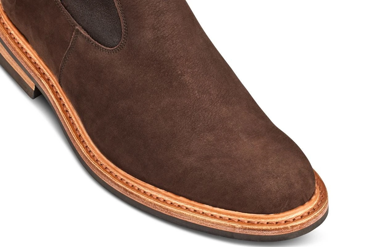 Stephen Chelsea Boot - Brown Hydro Nubuck 2 Stephen Chelsea Boot - Brown Hydro Nubuck - Image 2