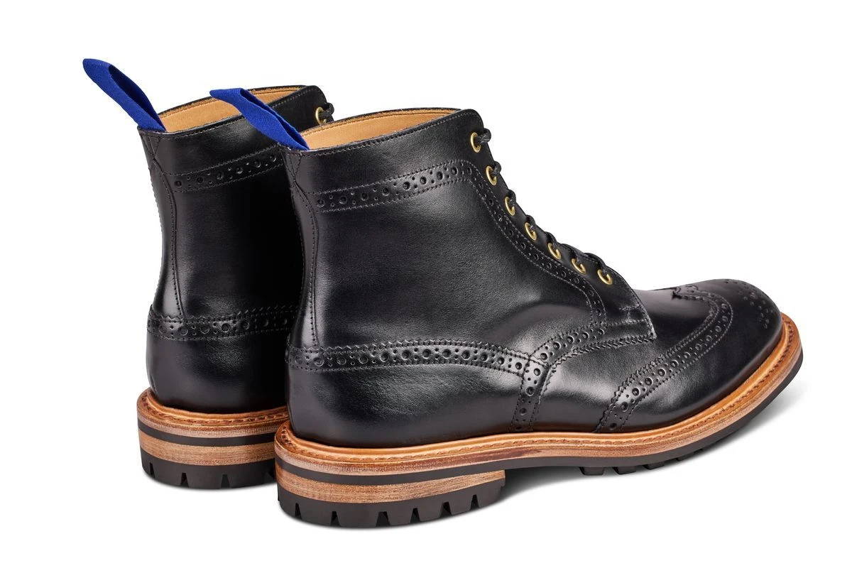 Stow Country Boot - Black (Tricker's Exclusive) 4 Stow Country Boot - Black (Tricker's Exclusive) - Image 4