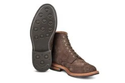 Stow Country Boot - Brown Hydro Nubuck 9 Stow Country Boot - Brown Hydro Nubuck -Men Shoes Store stow country boot brown hydro nubuck 421070