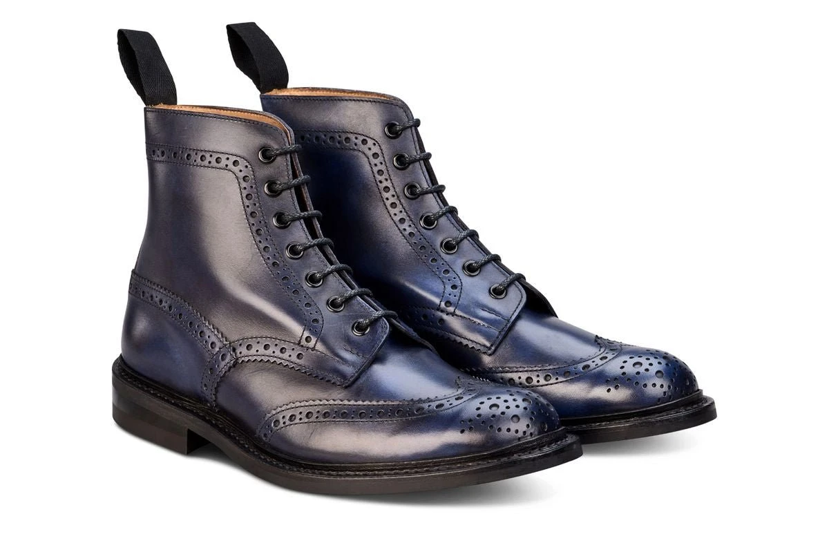 Stow Country Boot - Navy Museum 4 Stow Country Boot - Navy Museum - Image 4