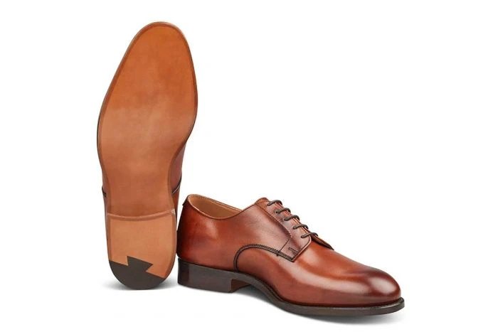 Wiltshire Plain Derby City Shoe - Chestnut 5 Wiltshire Plain Derby City Shoe - Chestnut - Image 5